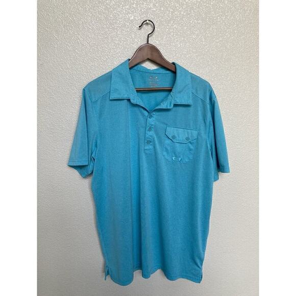 Oakley Other - Oakley Mens Bright Blue Golf Polo size XL regular fit short sleeve casual